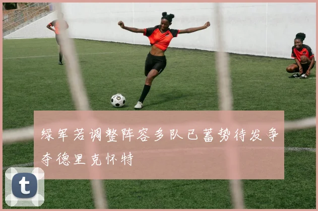 绿军若调整阵容多队已蓄势待发争夺德里克怀特